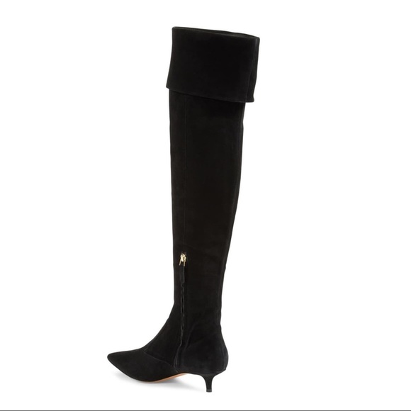 Tory Burch Elizabeth Over the Knee Heeled Boots - Picture 2 of 13